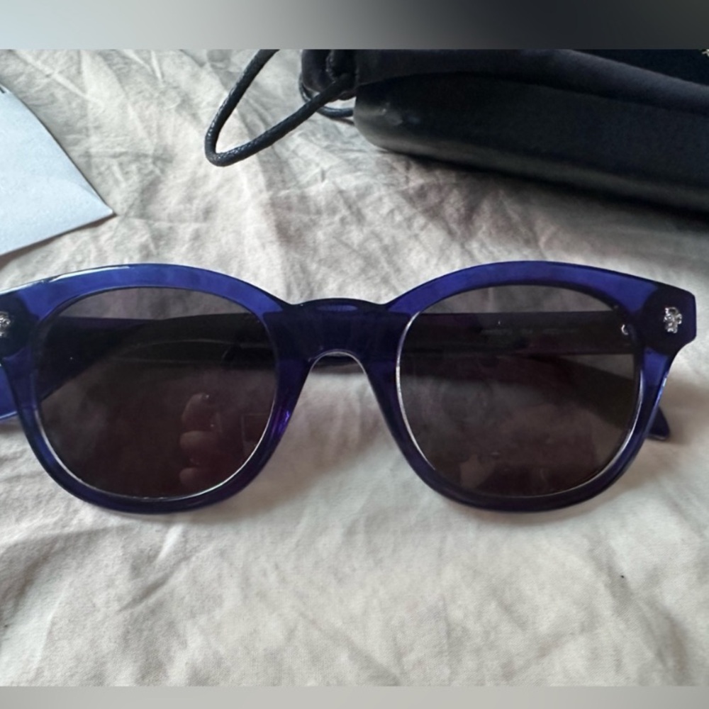 Alexander McQueen Blue Sunglasses- Like New